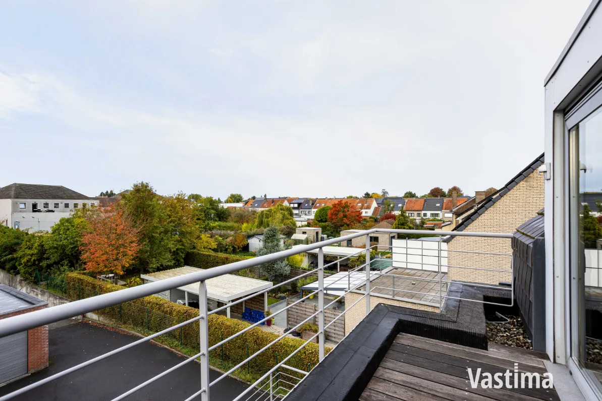 Immo Vastima - Appartement Te koop Aalst - Instapklaar 2-slaapkamerappartement met zuidgericht terras én garage