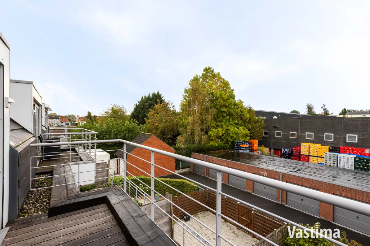 Immo Vastima - Appartement Te koop Aalst - Instapklaar 2-slaapkamerappartement met zuidgericht terras én garage