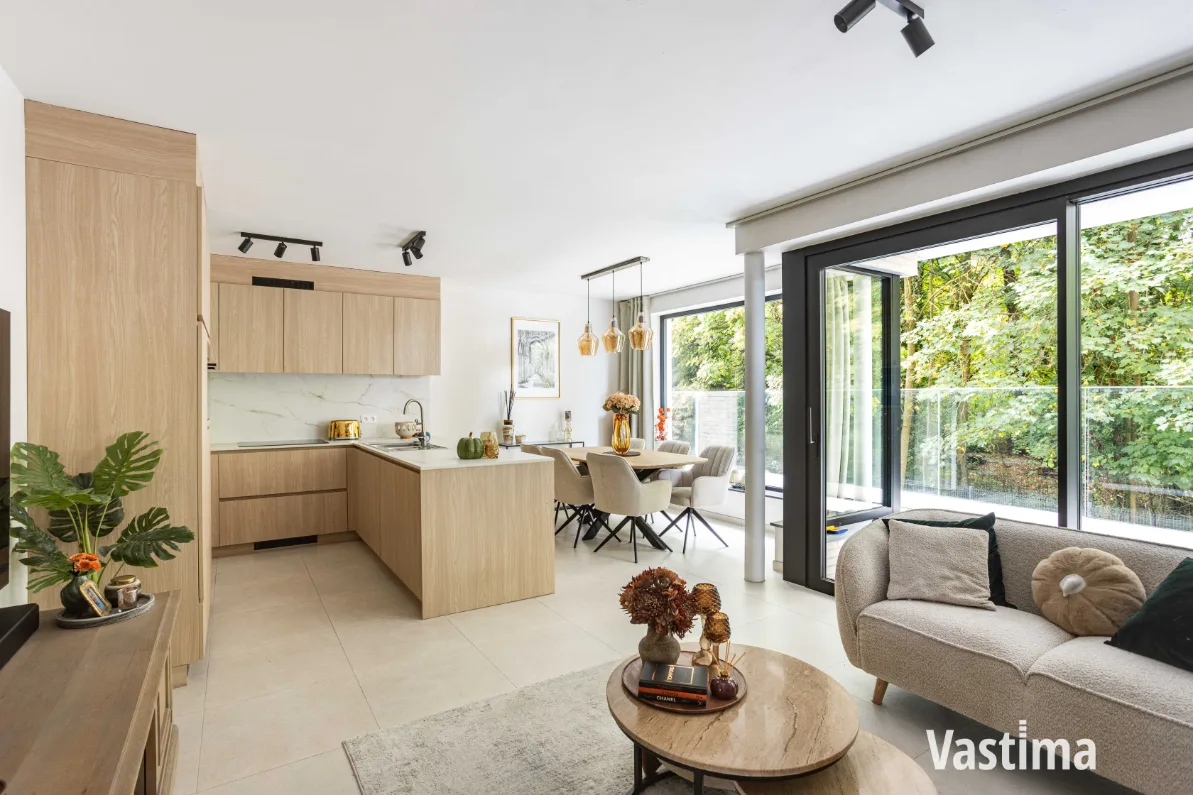 Immo Vastima - Appartement Te koop Lede - Instapklaar kijkappartement met 3 slaapkamers en uitzonderlijke terrassen