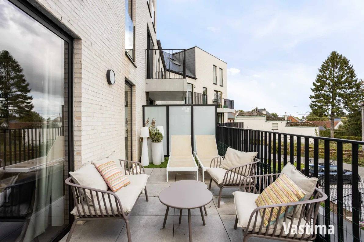 Immo Vastima - Appartement Te koop Lede - Instapklaar kijkappartement met 3 slaapkamers en uitzonderlijke terrassen